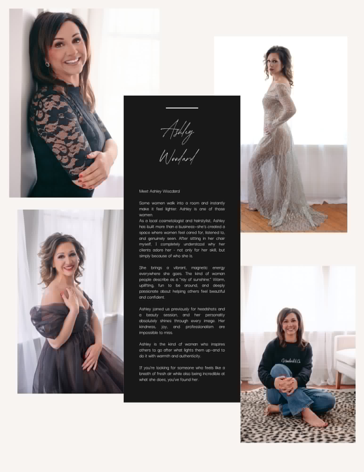 Megan Kathleen Boudoir Facebook ad: Calling the women who are building something meaningful.