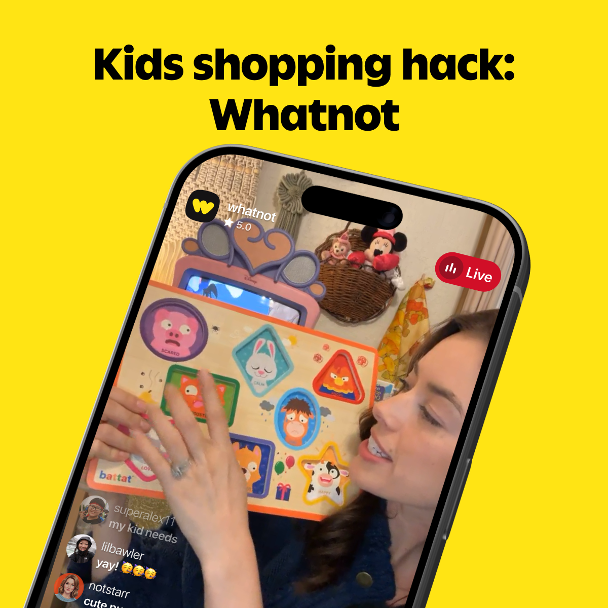 Whatnot Facebook ad