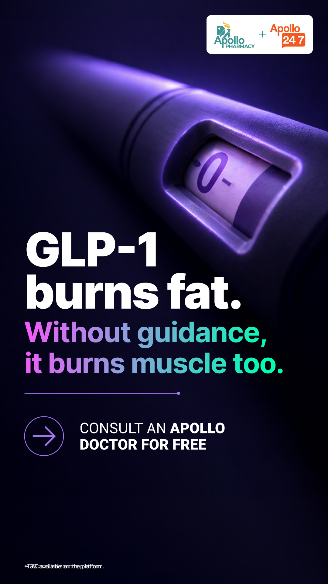 Apollo247 Facebook ad