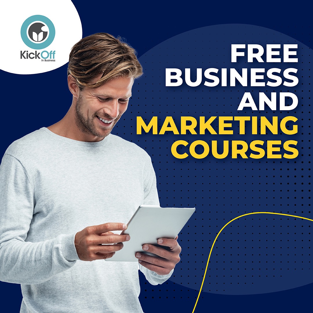 Kick Off in Business Facebook ad