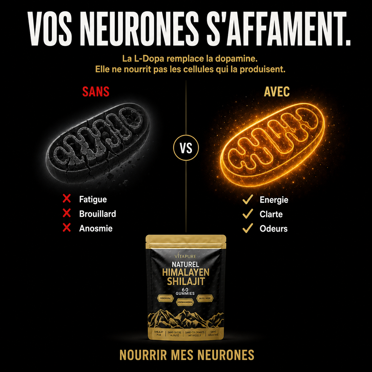 Parkinson Info Santé Facebook ad: Redevenez vous-même.