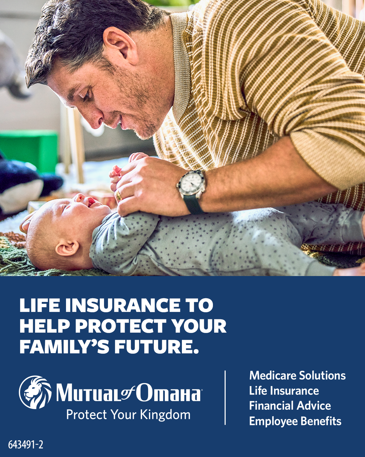 Mutual of Omaha Facebook ad