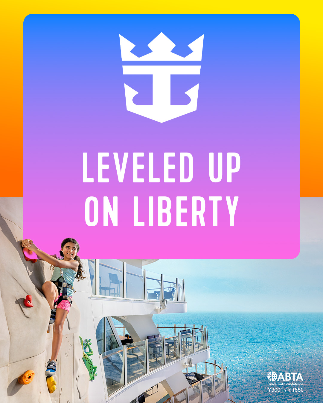Royal Caribbean International Facebook ad