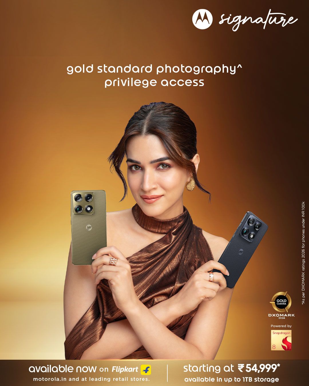 Motorola Facebook ad: A new language of design, a new definition…