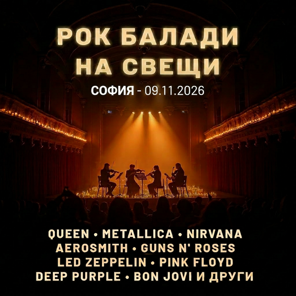 AZ Event Production Facebook ad: СОФИЯ / 09.11.2026