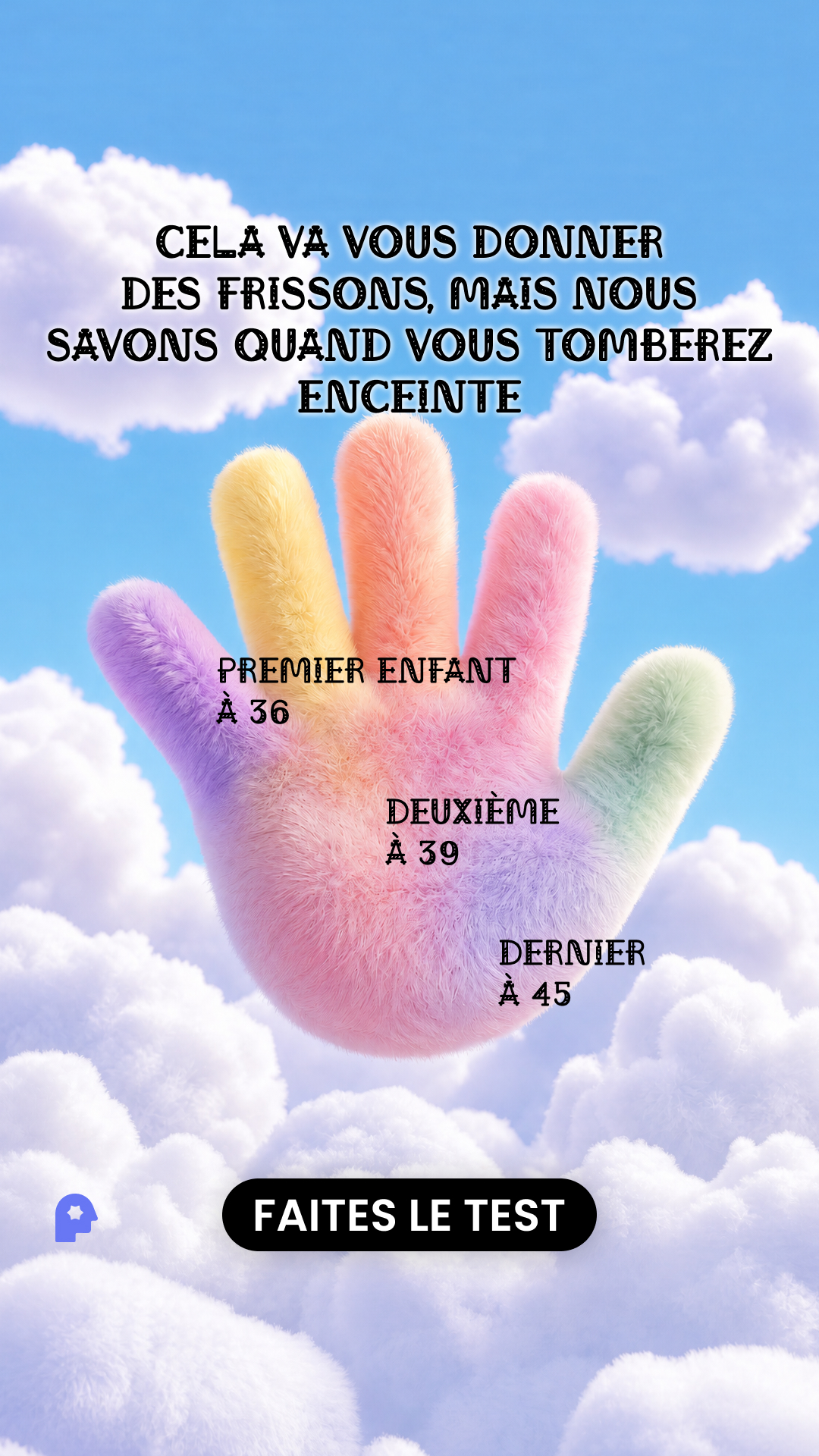 Nebula: Palm Reading Facebook ad