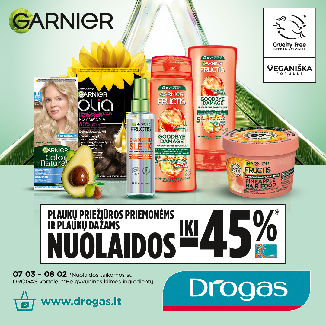 Garnier Facebook ad