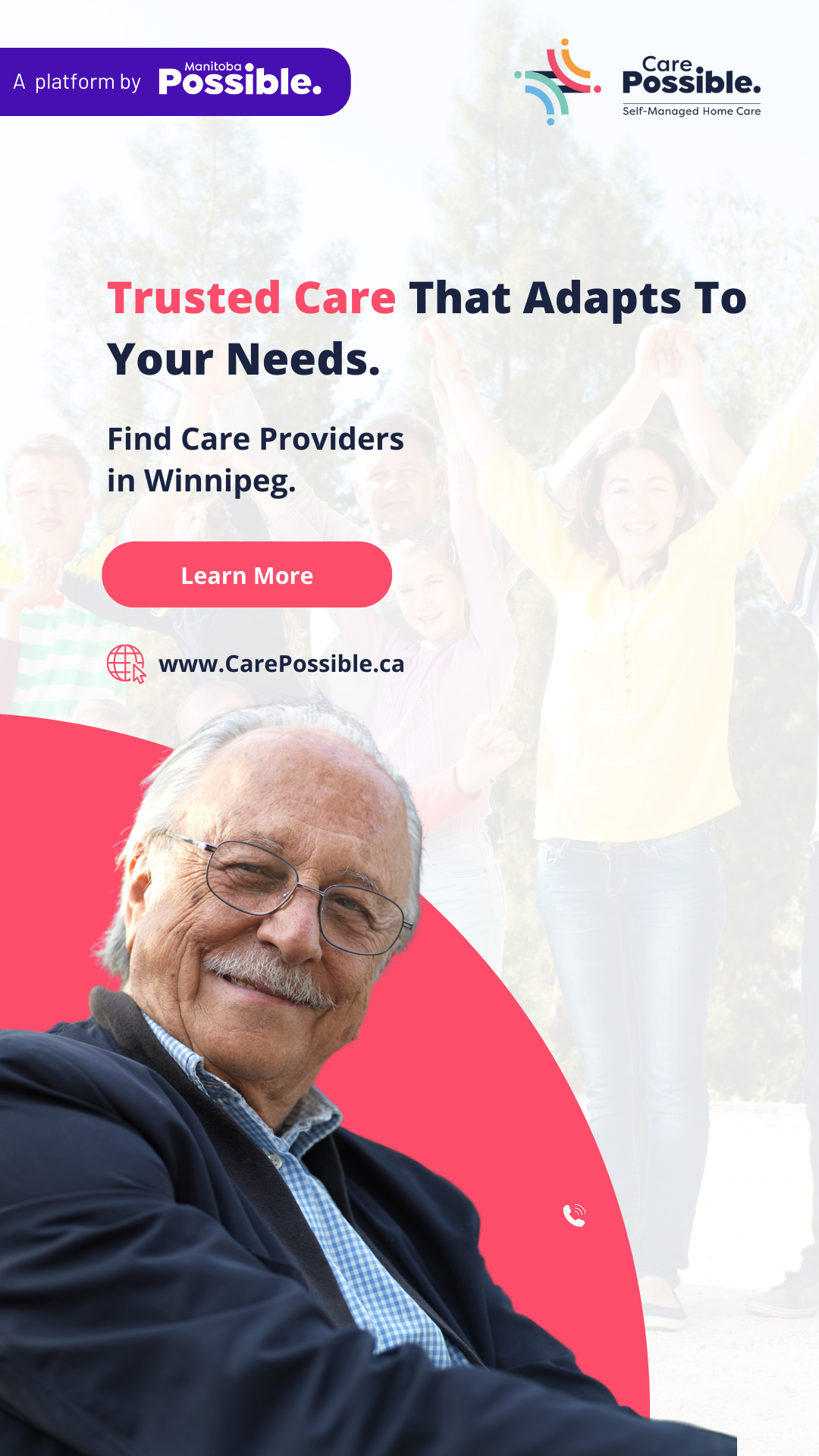 Care Possible Facebook ad