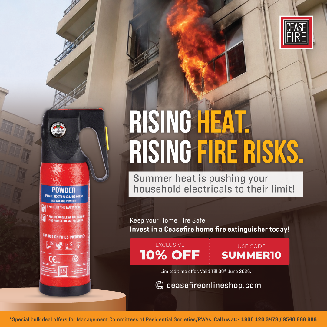 Ceasefire Industries Pvt. Ltd. Facebook ad: Use code SUMMER10 to get 10% off
