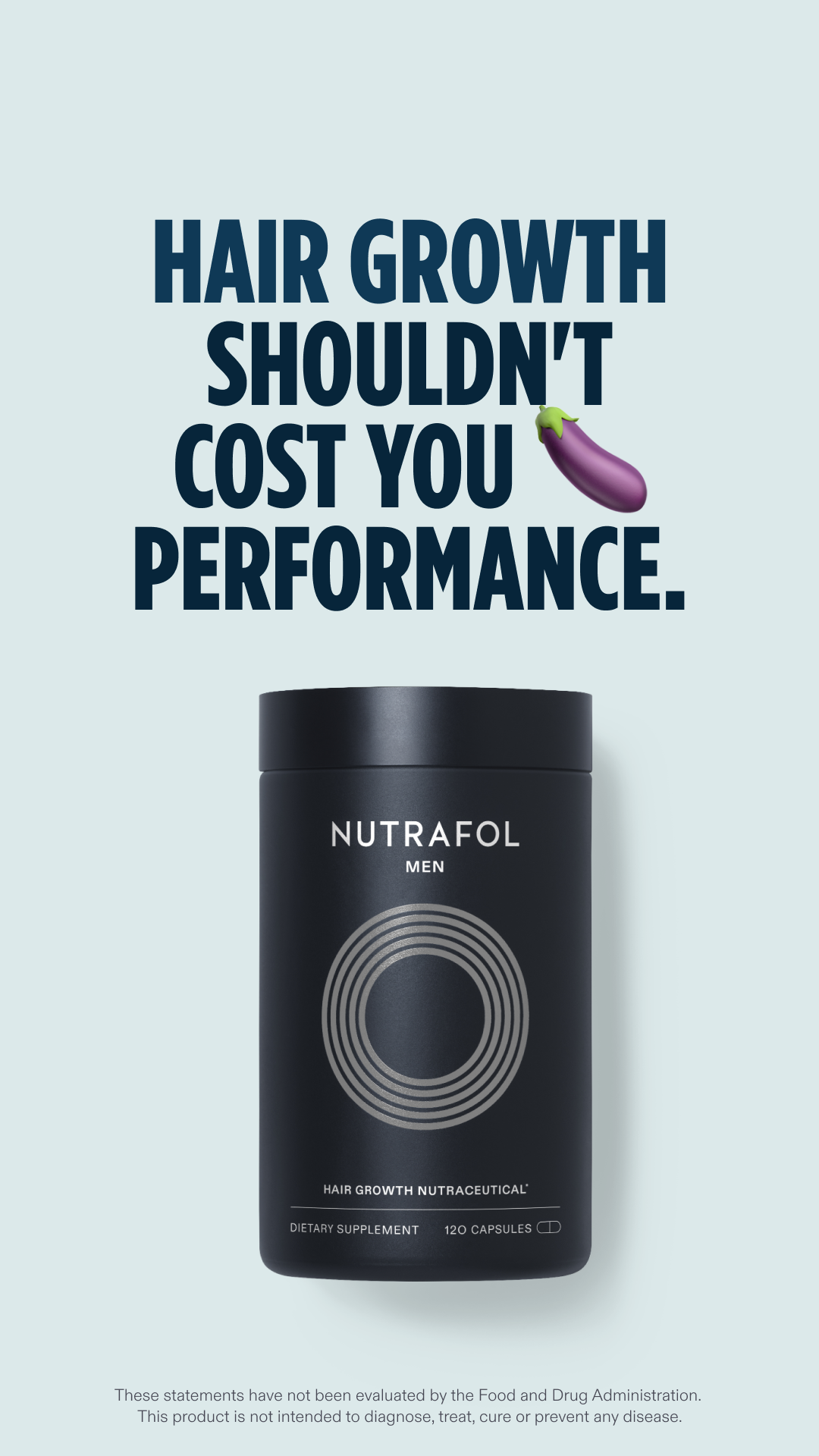 Nutrafol Men Facebook ad