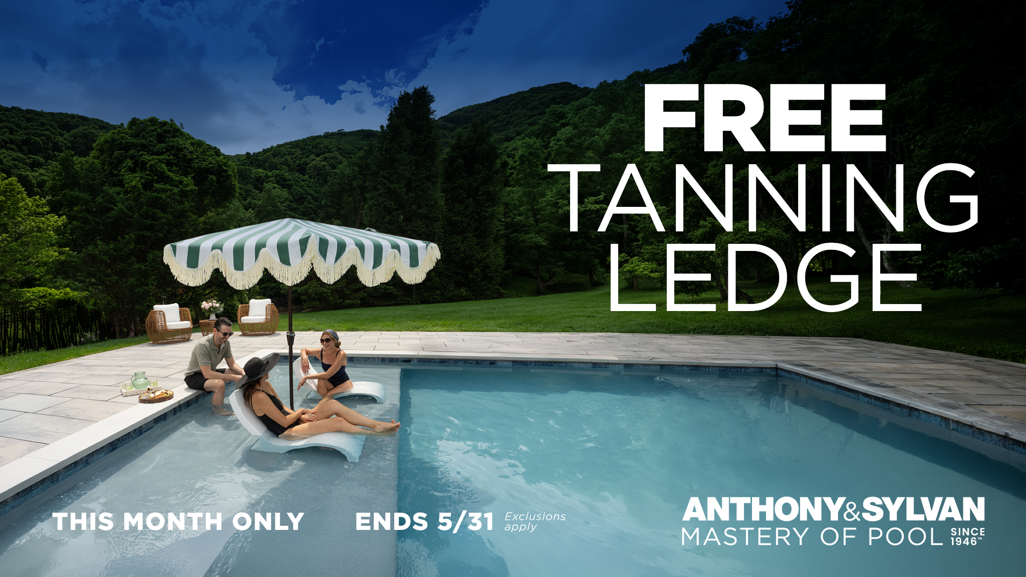 Anthony & Sylvan Pools Facebook ad