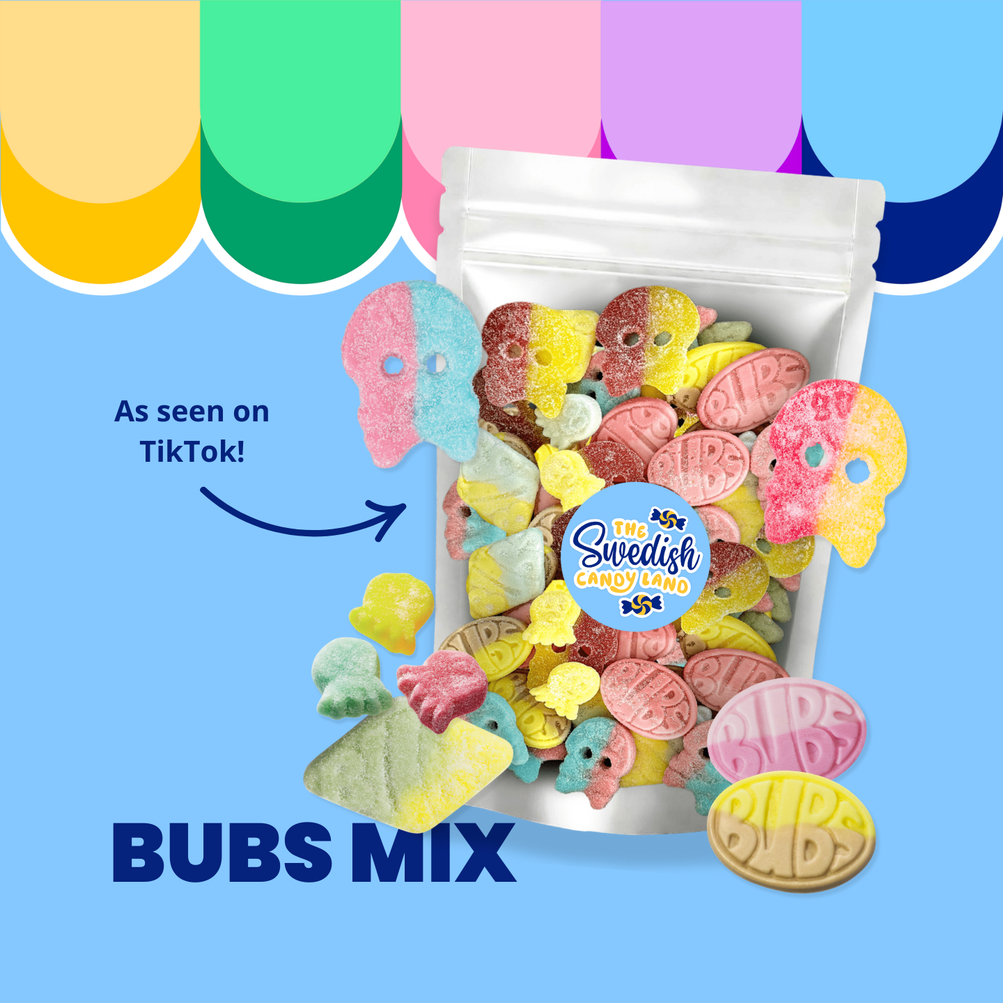 Swedish Candy Land Facebook ad