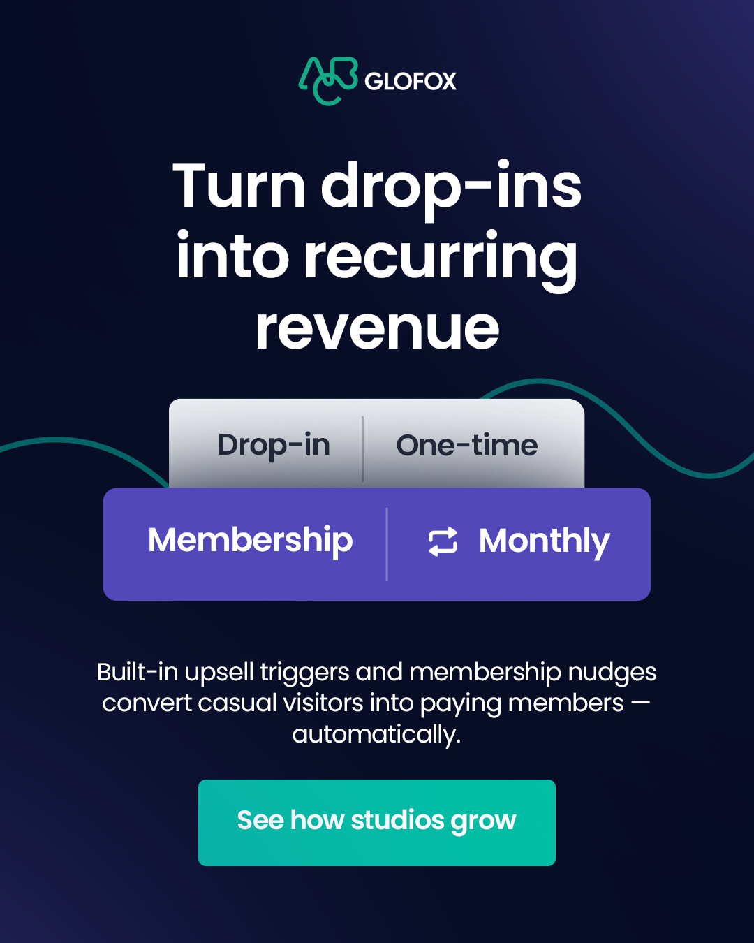 ABC Glofox Facebook ad from Aug 17, 2026