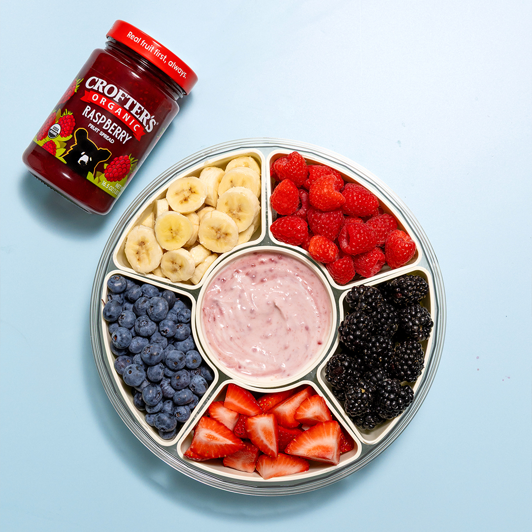 Crofter's Organic Facebook ad: Your New Back-to-School dip Obsession
