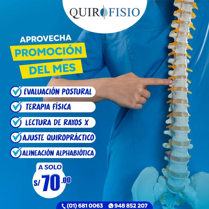 Quirofisio Perú Facebook ad: Pueblo Libre y los Olivos