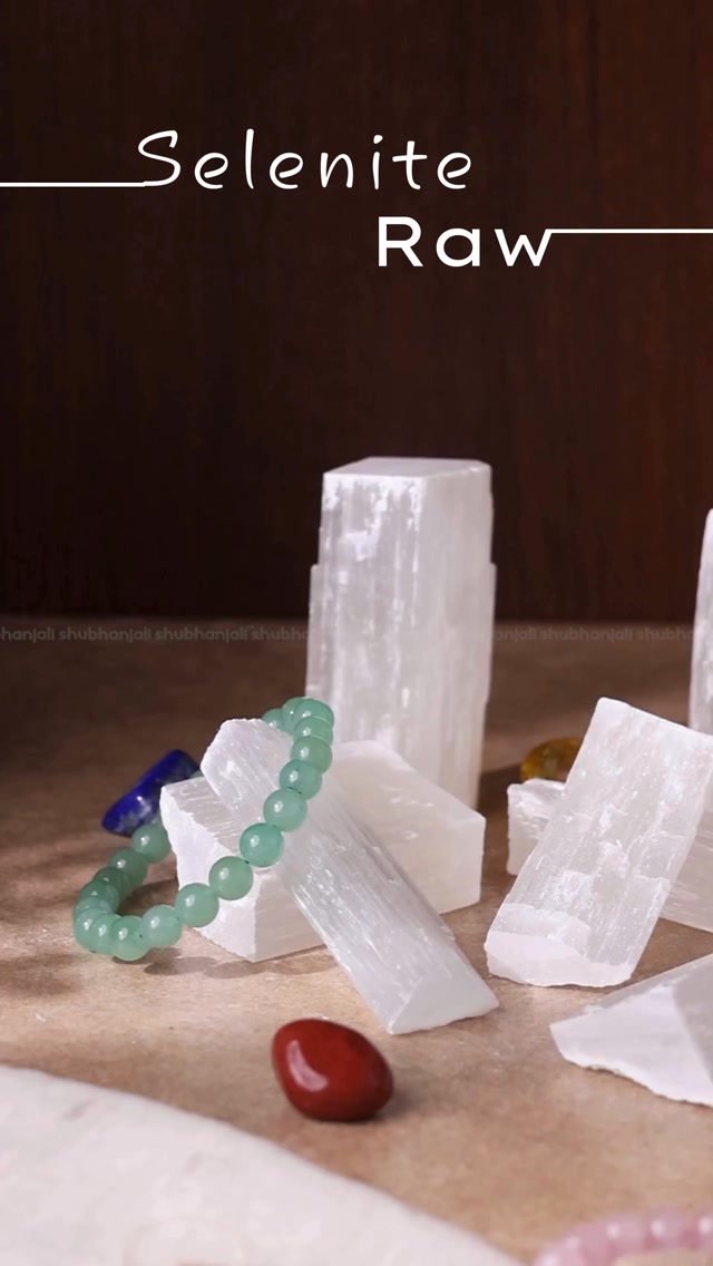 Shubhanjali Exports Facebook ad: Selenite Raw