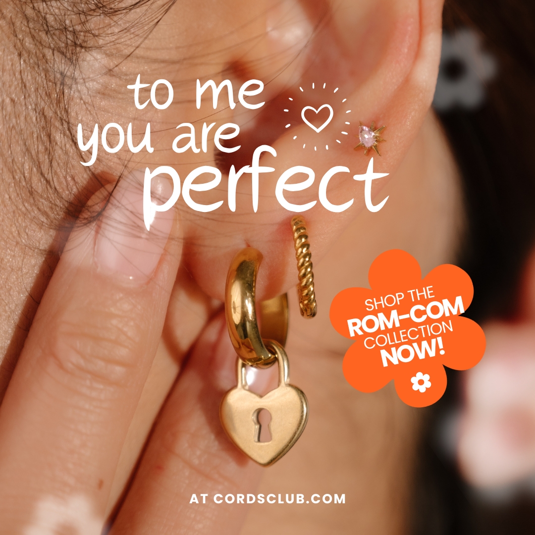 Cords Club Facebook ad: Comfort Meets Style: Earrings Made for Every Moment