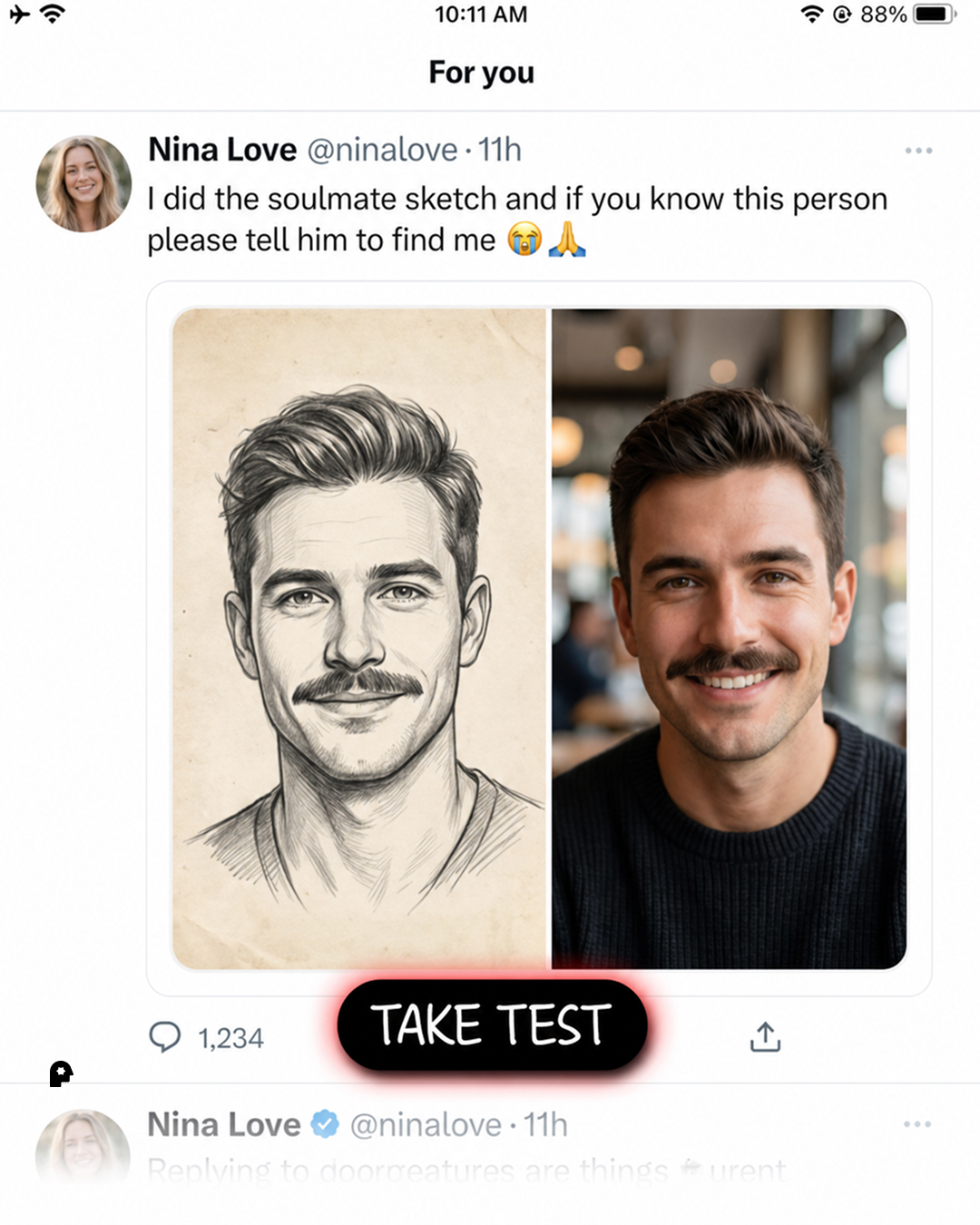 Soul Sketch Facebook ad