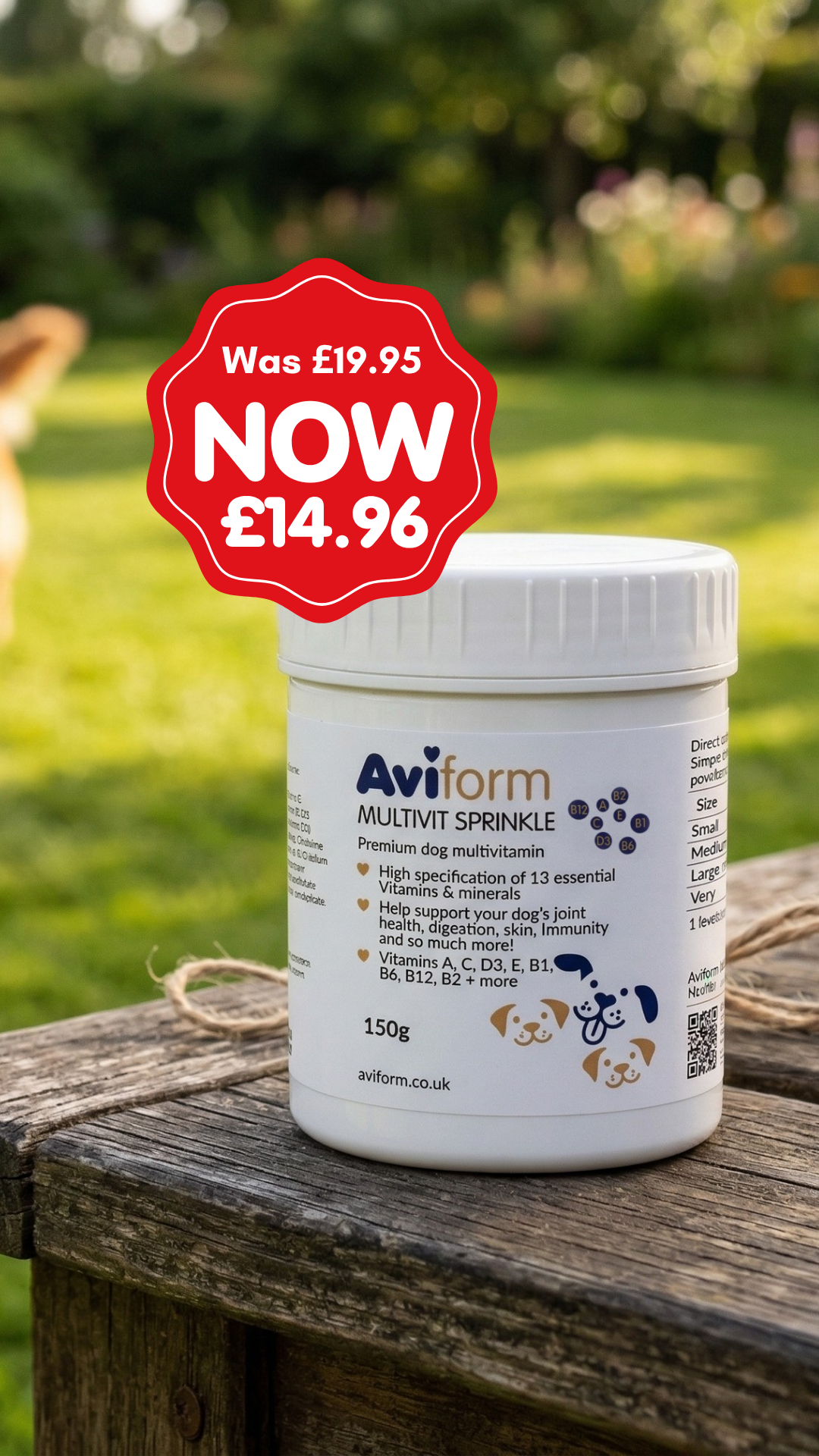 Aviform Nutrition UK - Horse & Dog Facebook ad