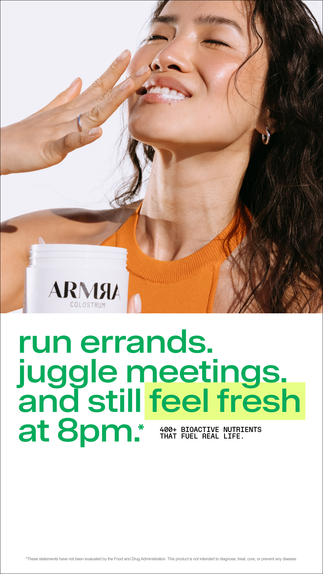 ARMRA Facebook ad
