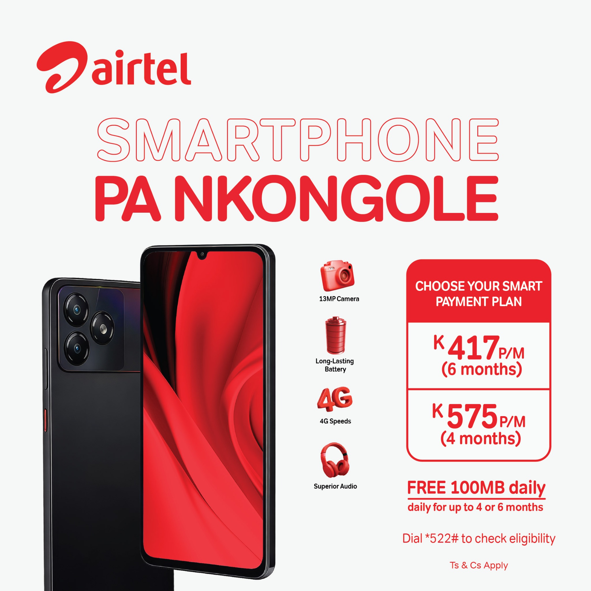 Airtel Zambia Facebook ad