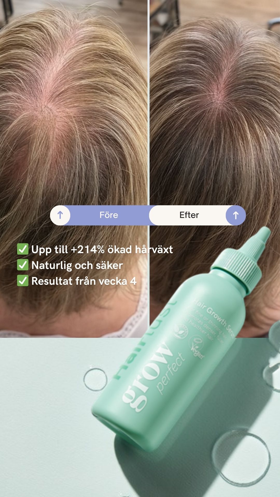 Hairlust Facebook ad