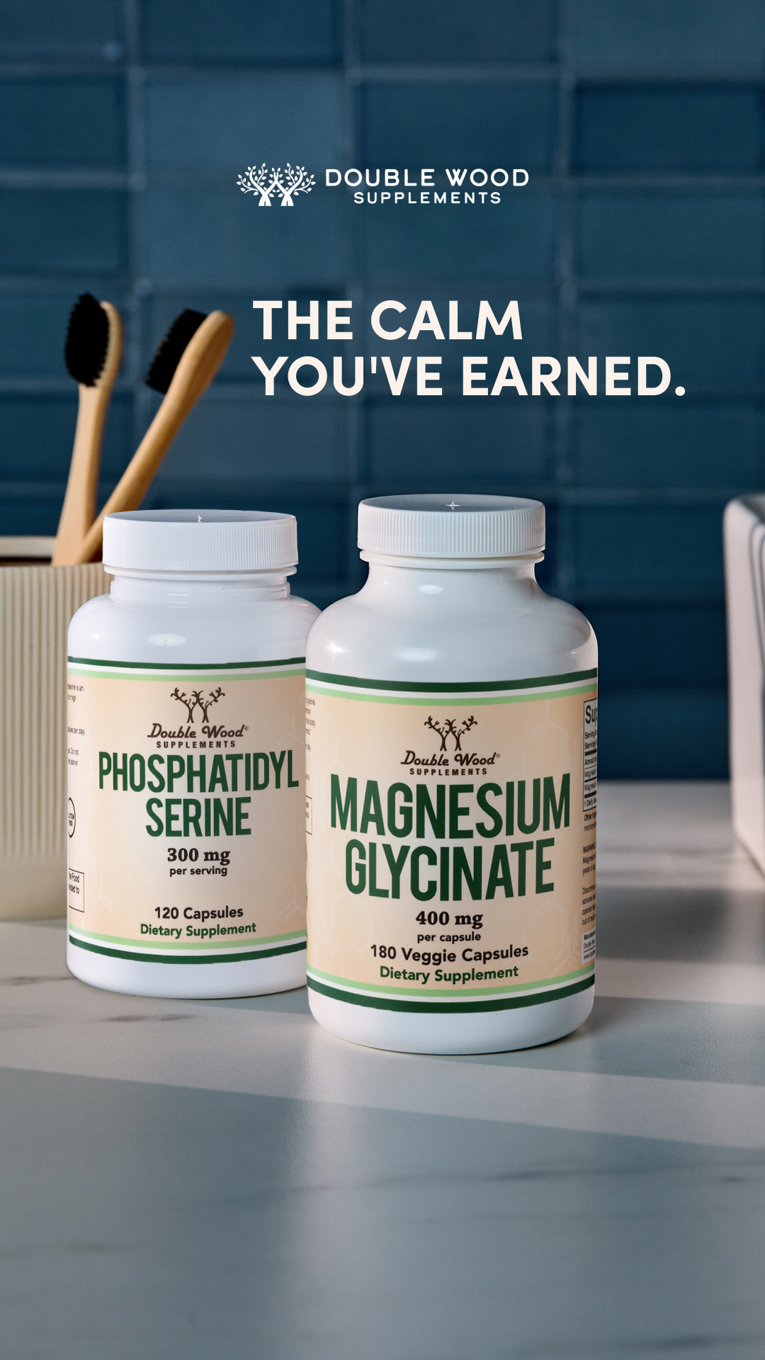 Double Wood Supplements Facebook ad