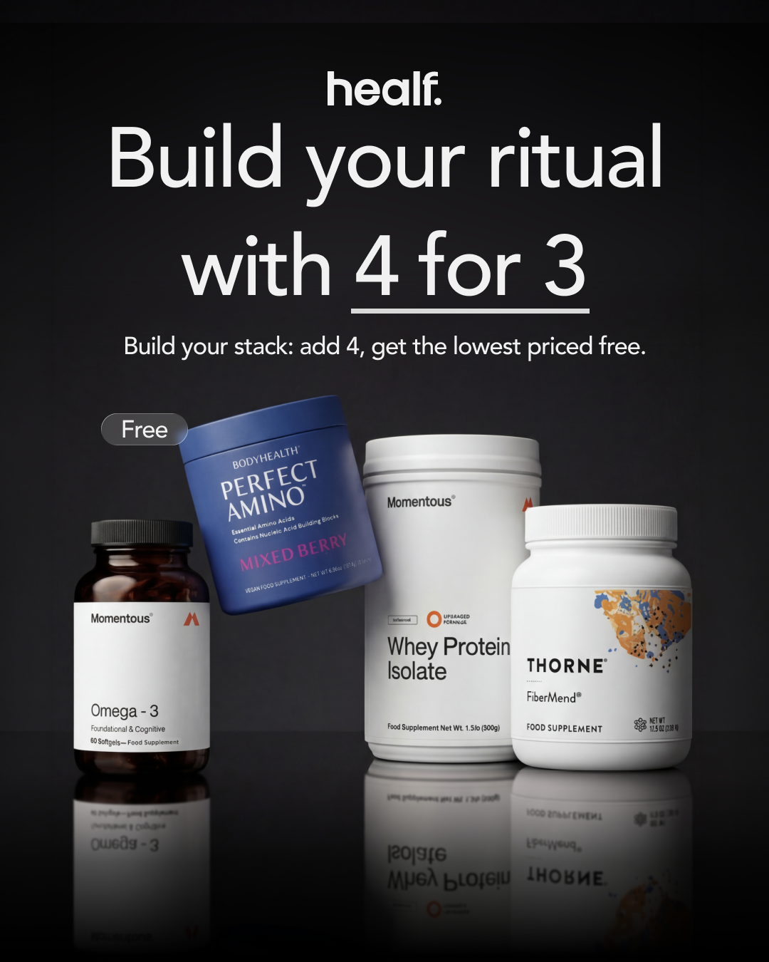 Healf. Facebook ad