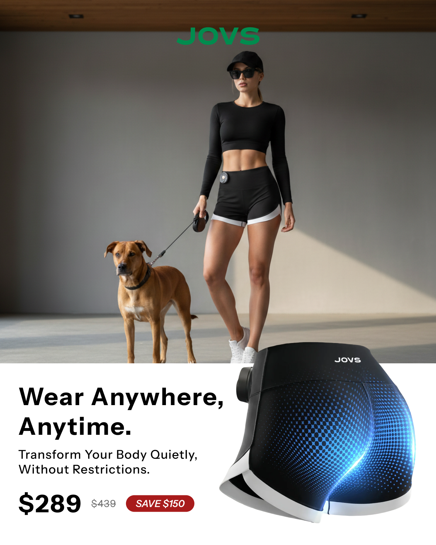 JOVS Facebook ad