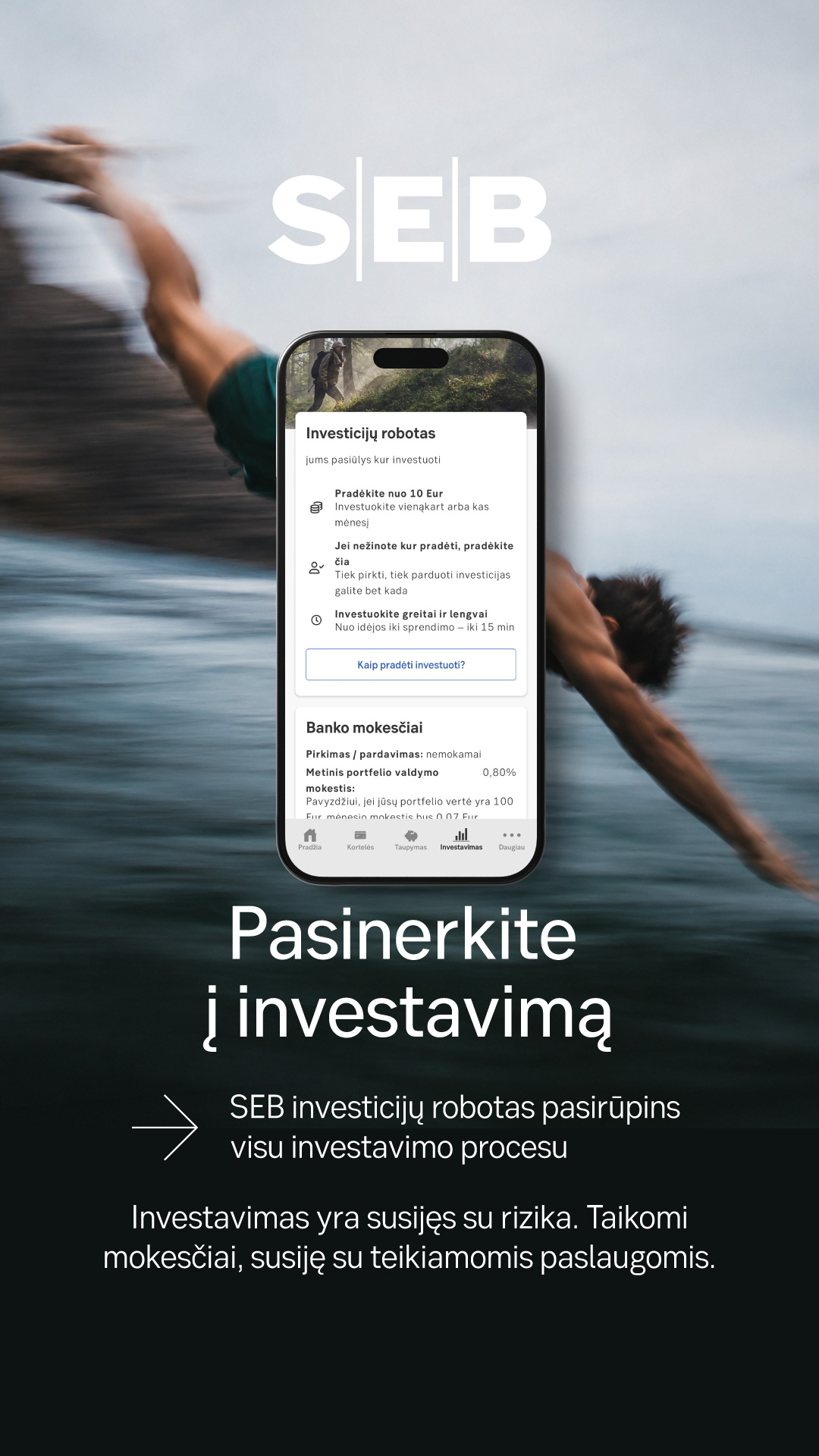 SEB Lietuvoje Facebook ad