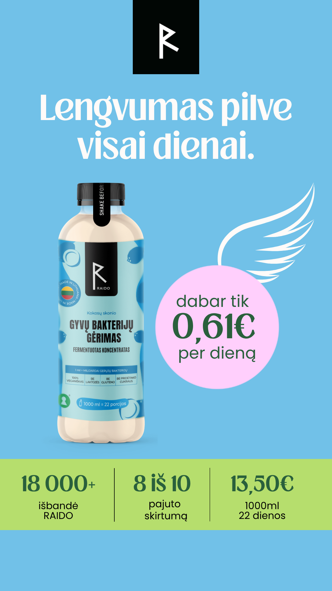 Raido.lt Facebook ad