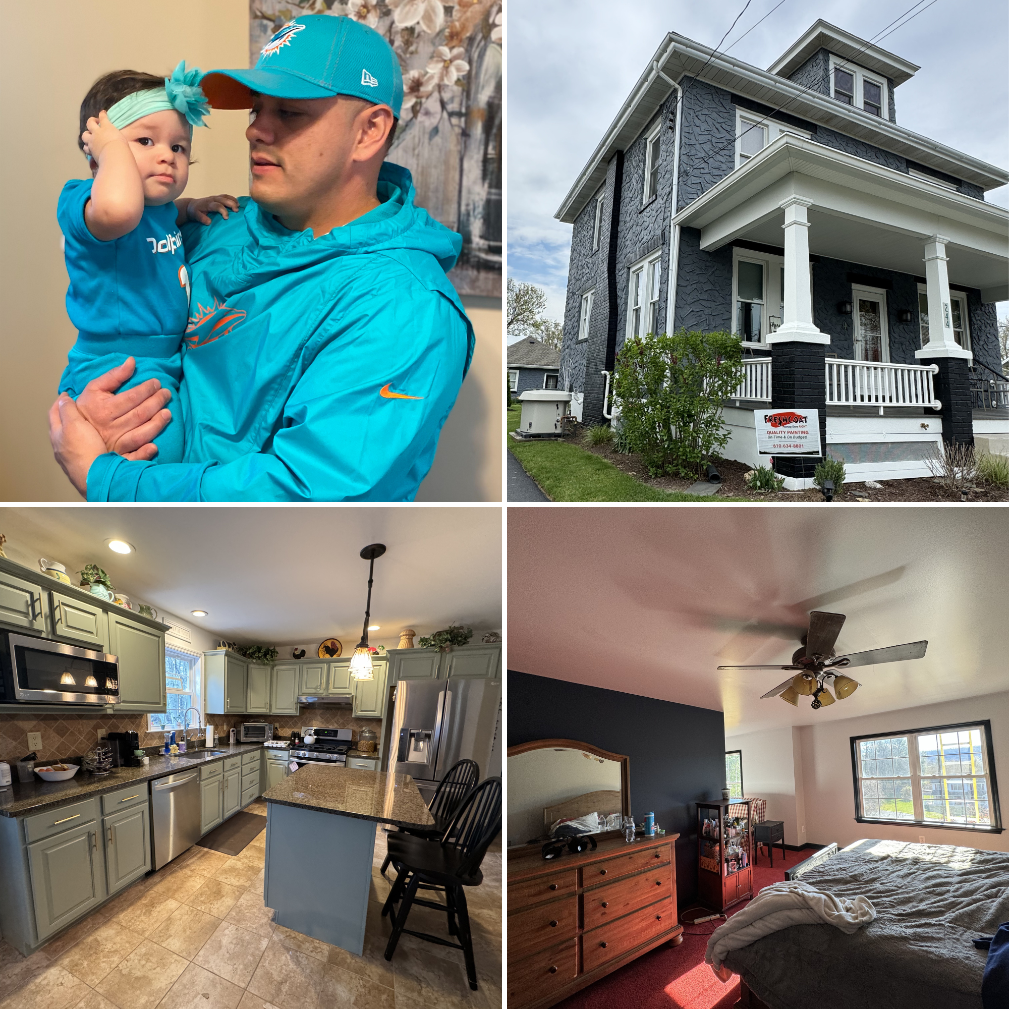 Fresh Coat Painters of East Reading Facebook ad: Book Your Free Quote Today