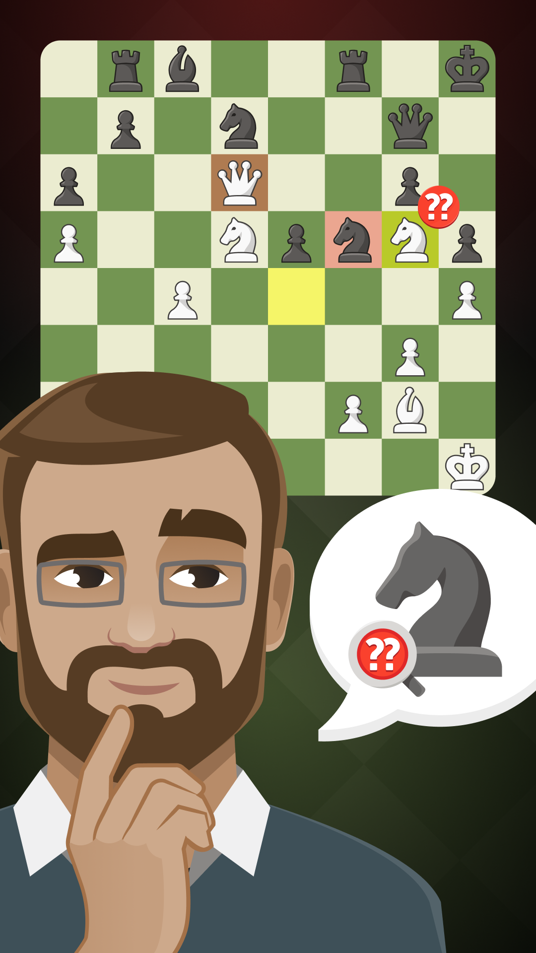 Chess.com Facebook ad: The greatest game in the world, in your pocket!