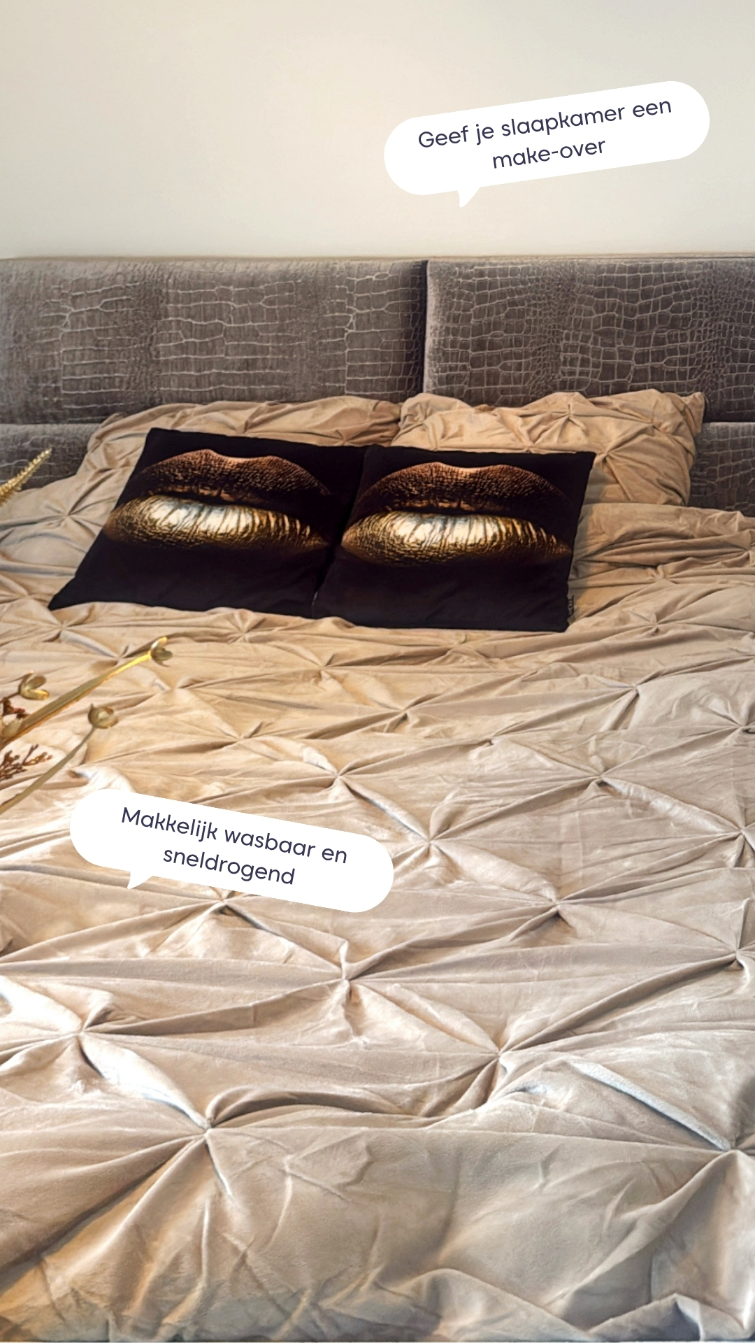 HappyBed Facebook ad