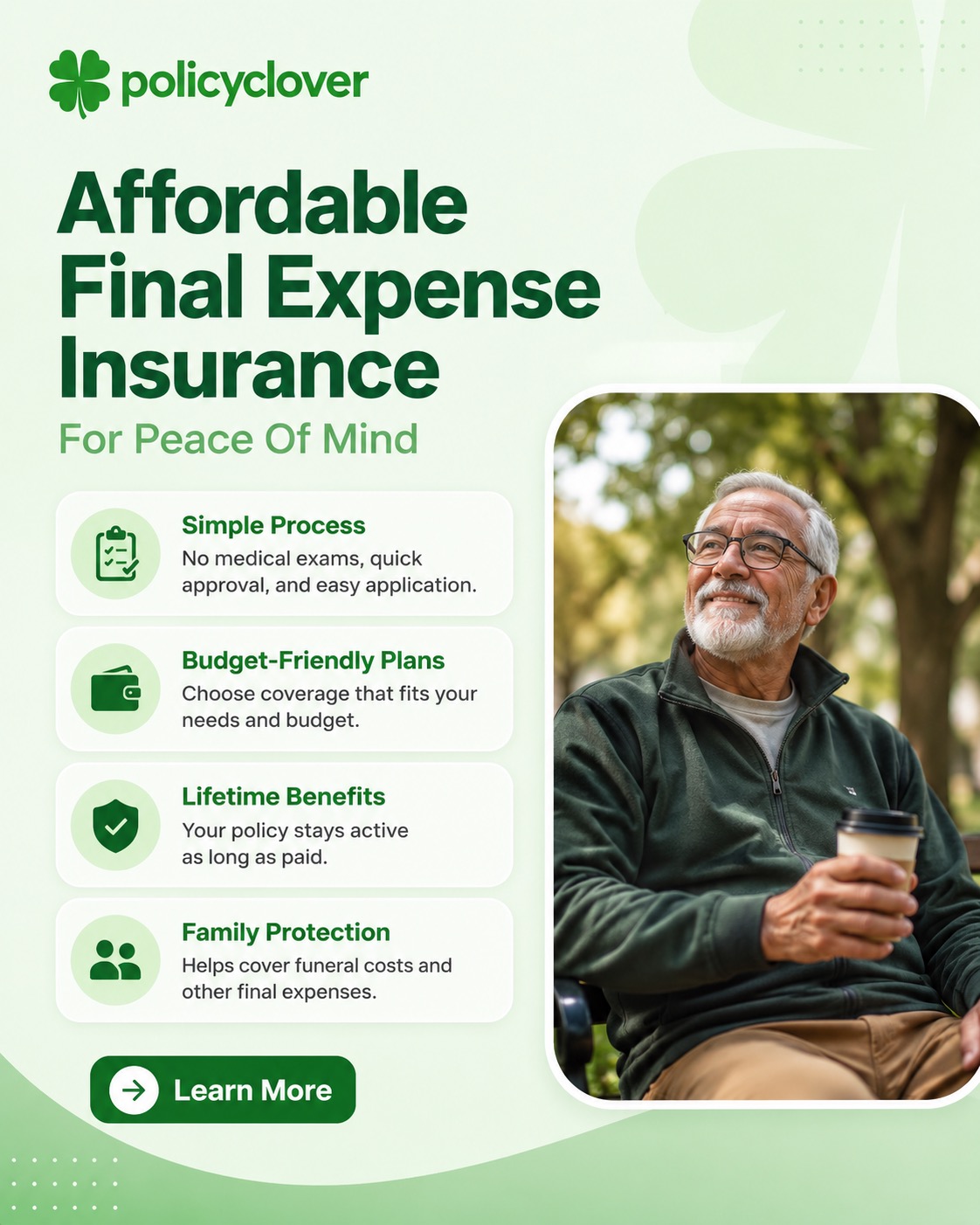 PolicyClover Facebook ad