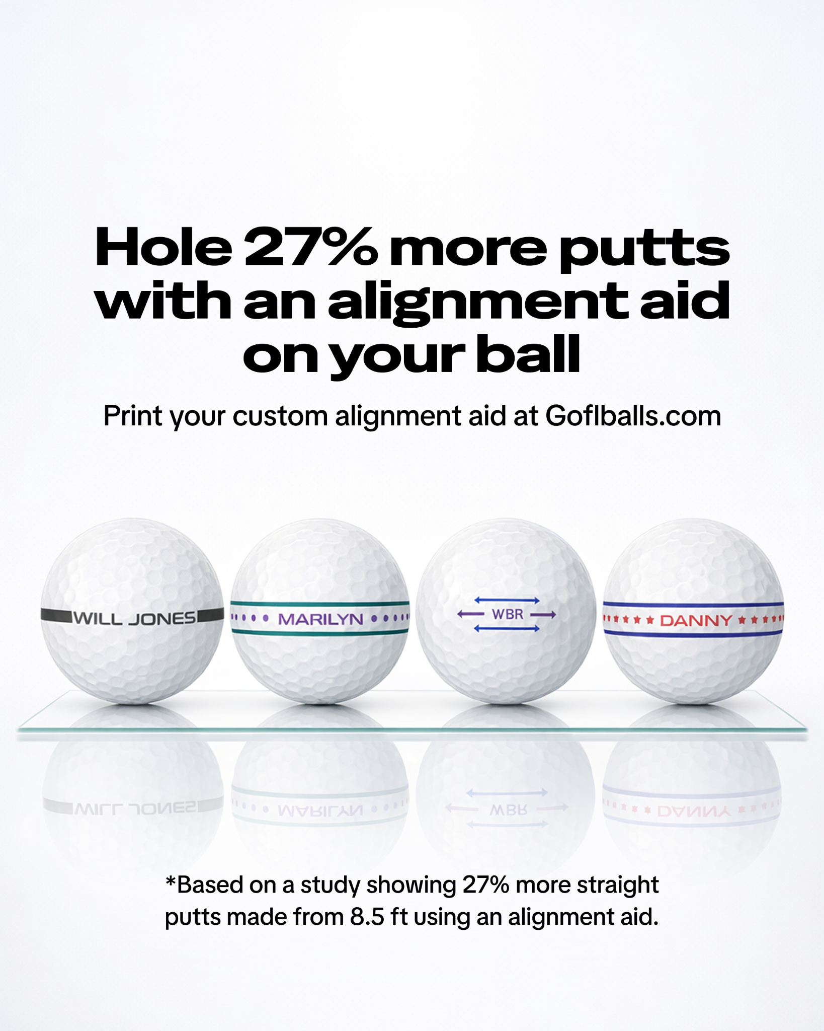Golfballs.com Facebook ad