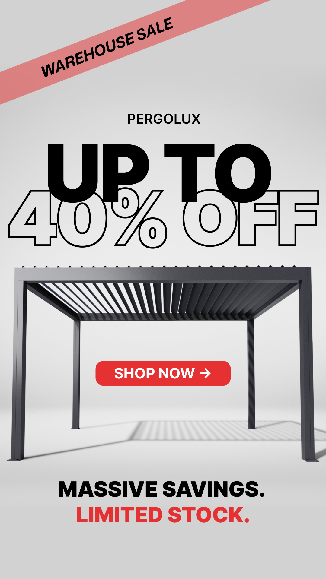 pergolux.au Facebook ad