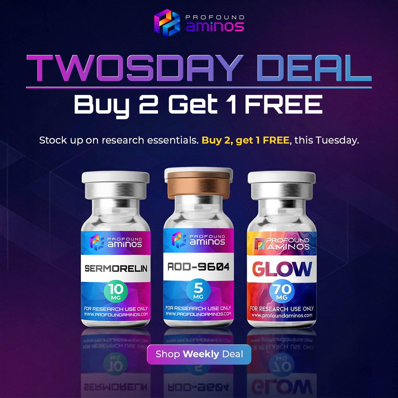 Profound Amino  Facebook ad