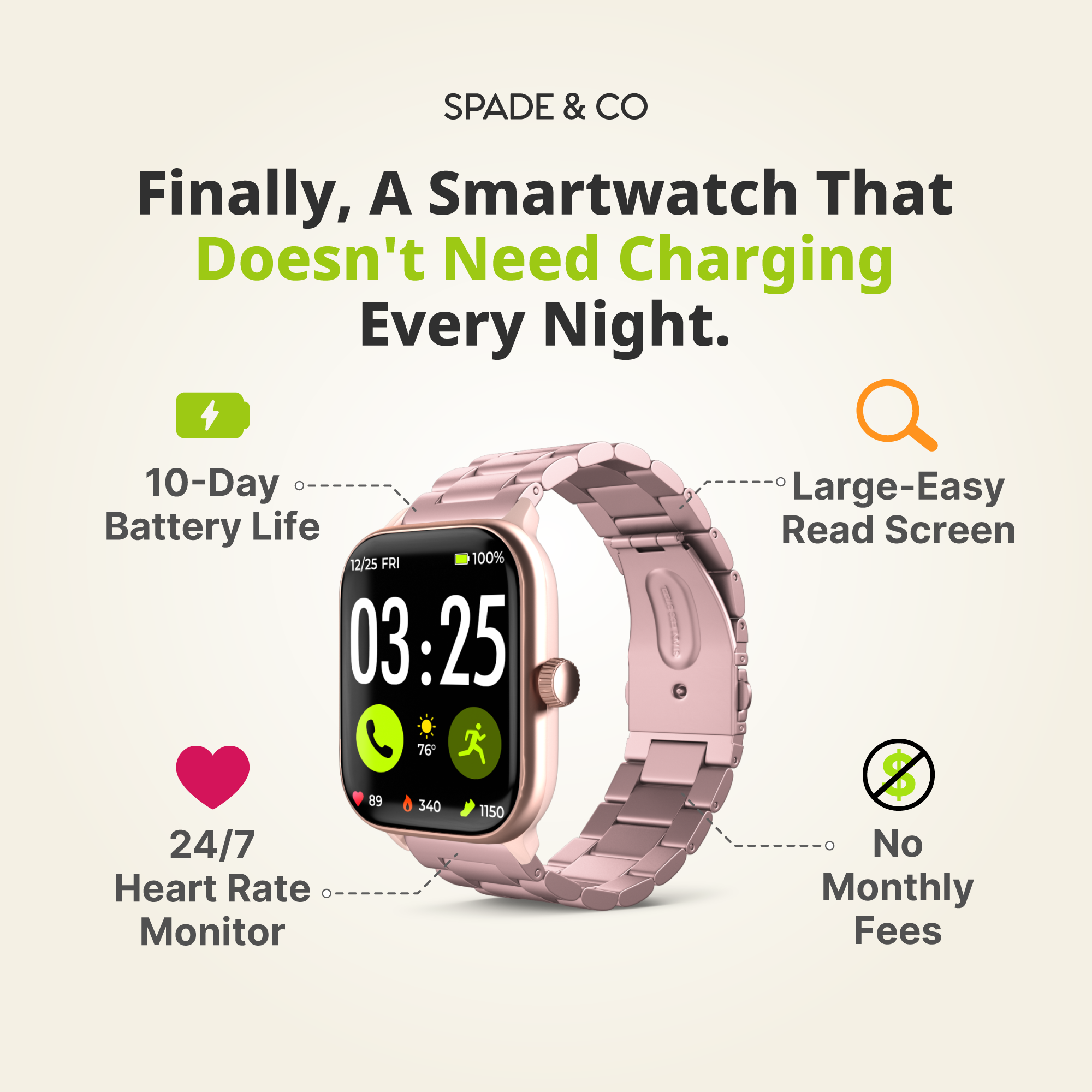 Spade & Co Facebook ad