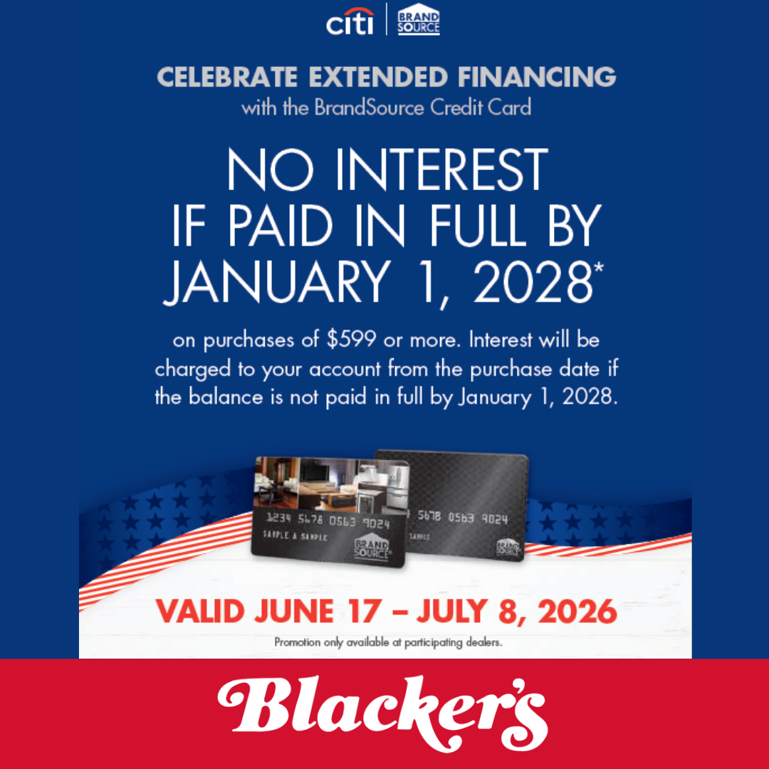 Blacker's Complete Home Furnishings - Blackfoot/Idaho Falls Facebook ad