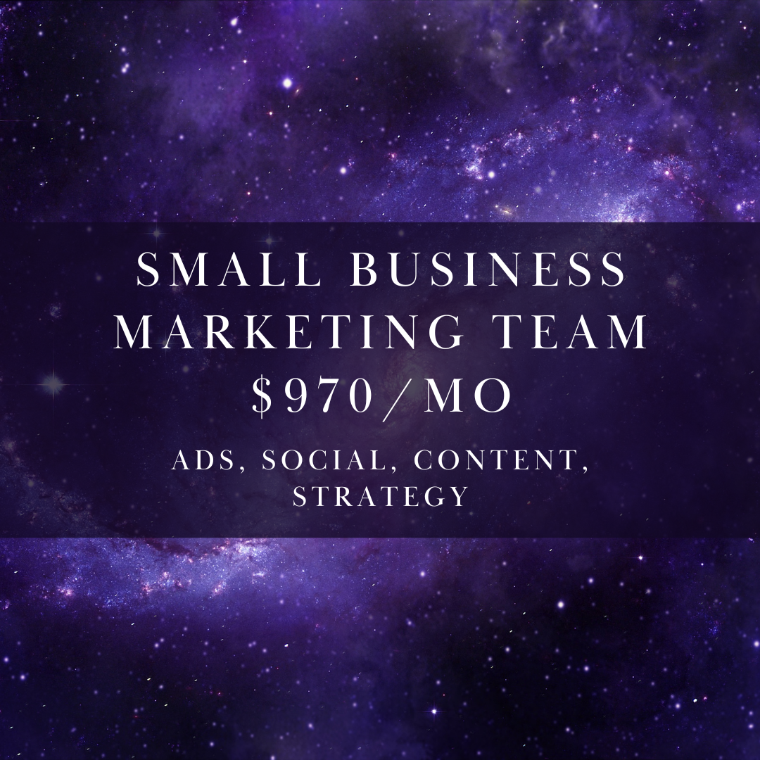 She Reigns Creative Facebook ad: $970 Marketing Team