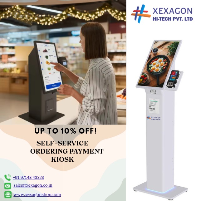 xexagon_hi_tech Facebook ad: Upgrade your business with a Self-Service Kiosk