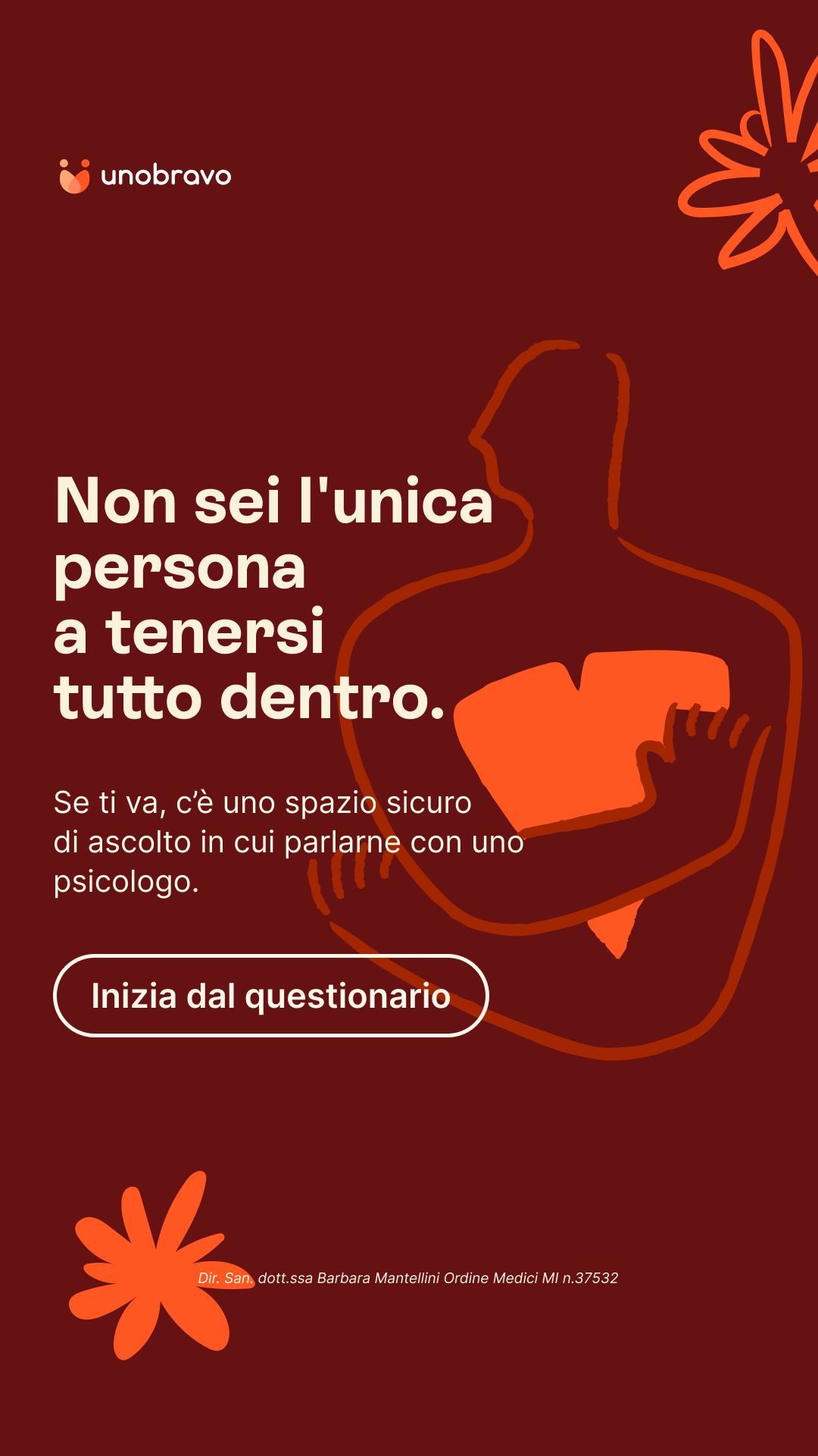 Unobravo Facebook ad