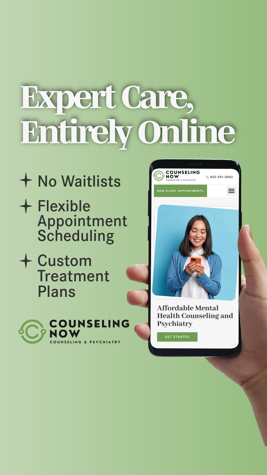 Counseling Now Facebook ad