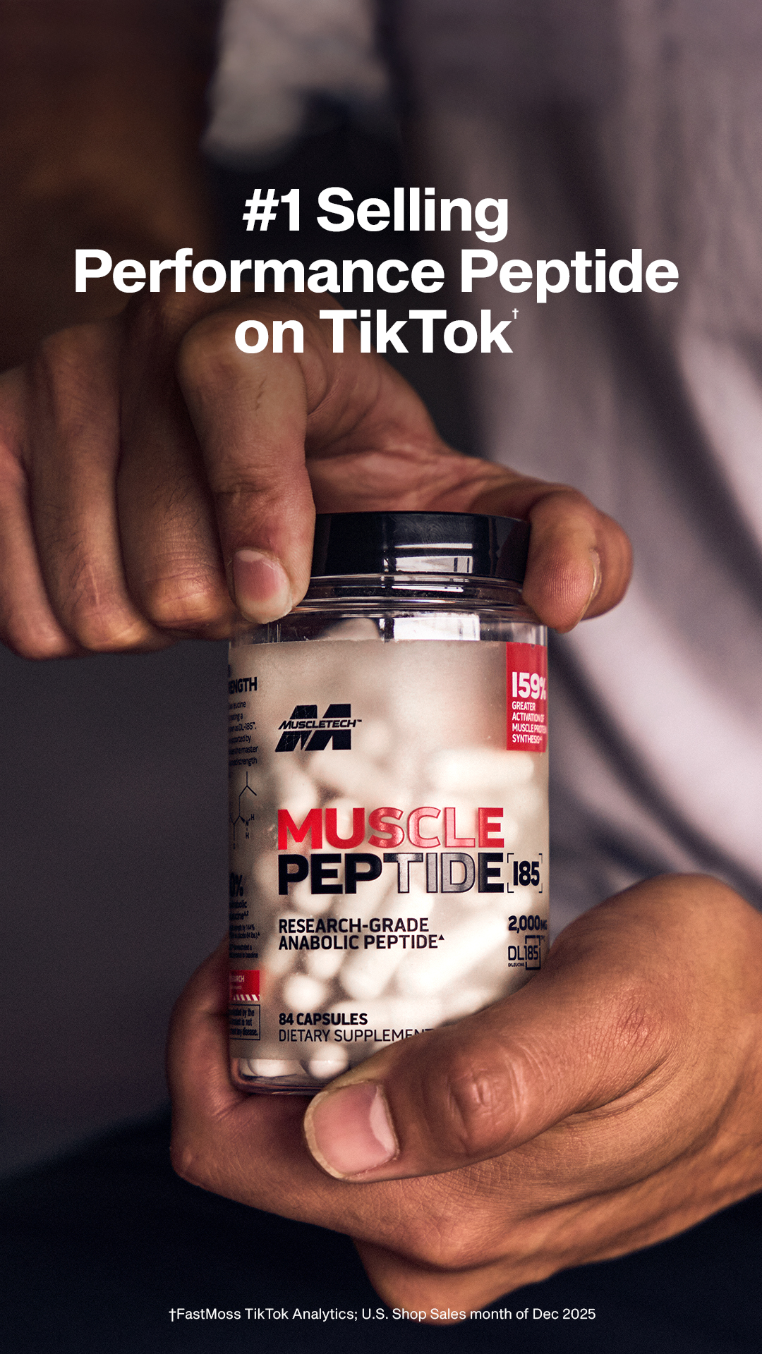 MuscleTech Facebook ad