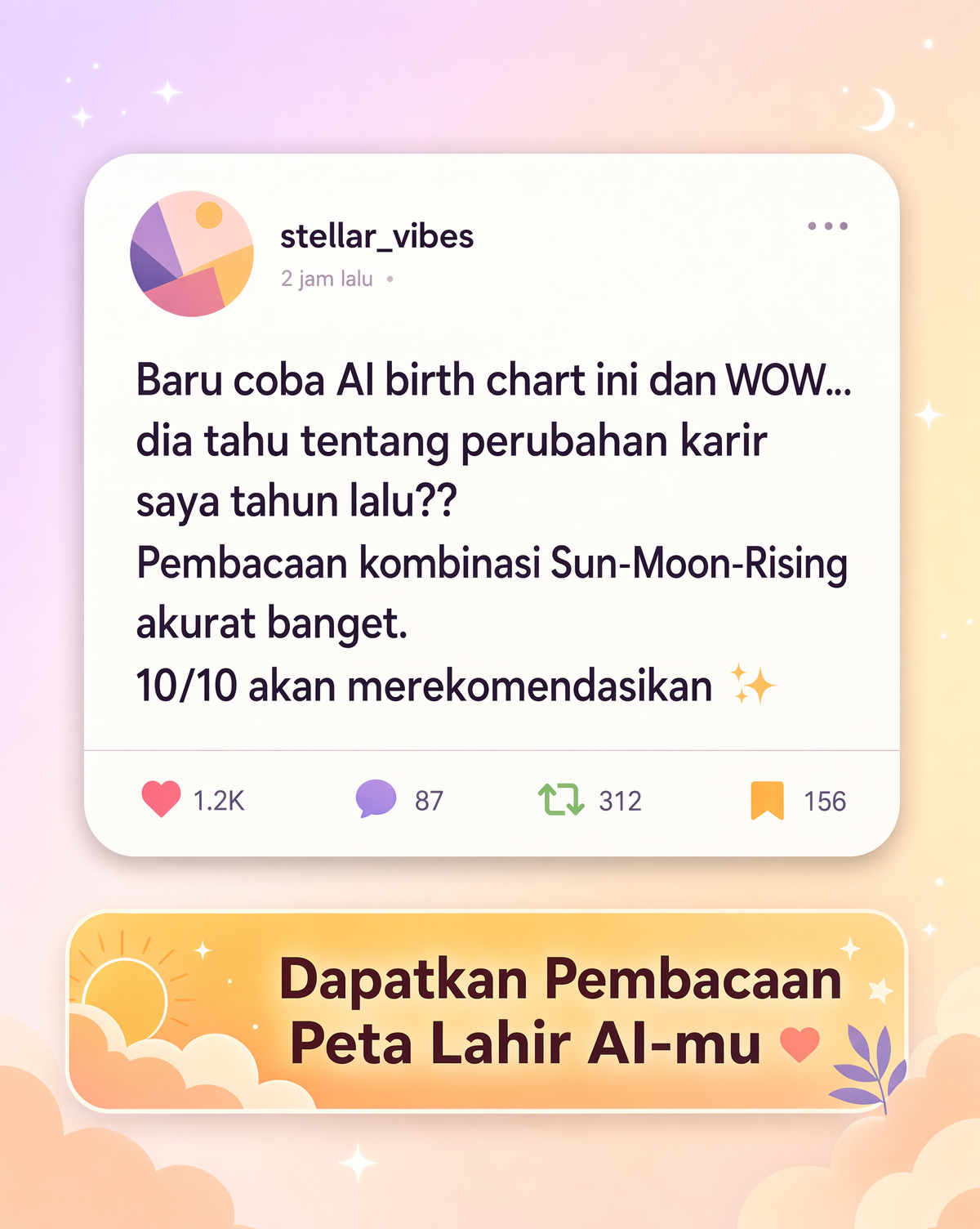 Tera AI Master Facebook ad: Ramalan zodiak AI gratis