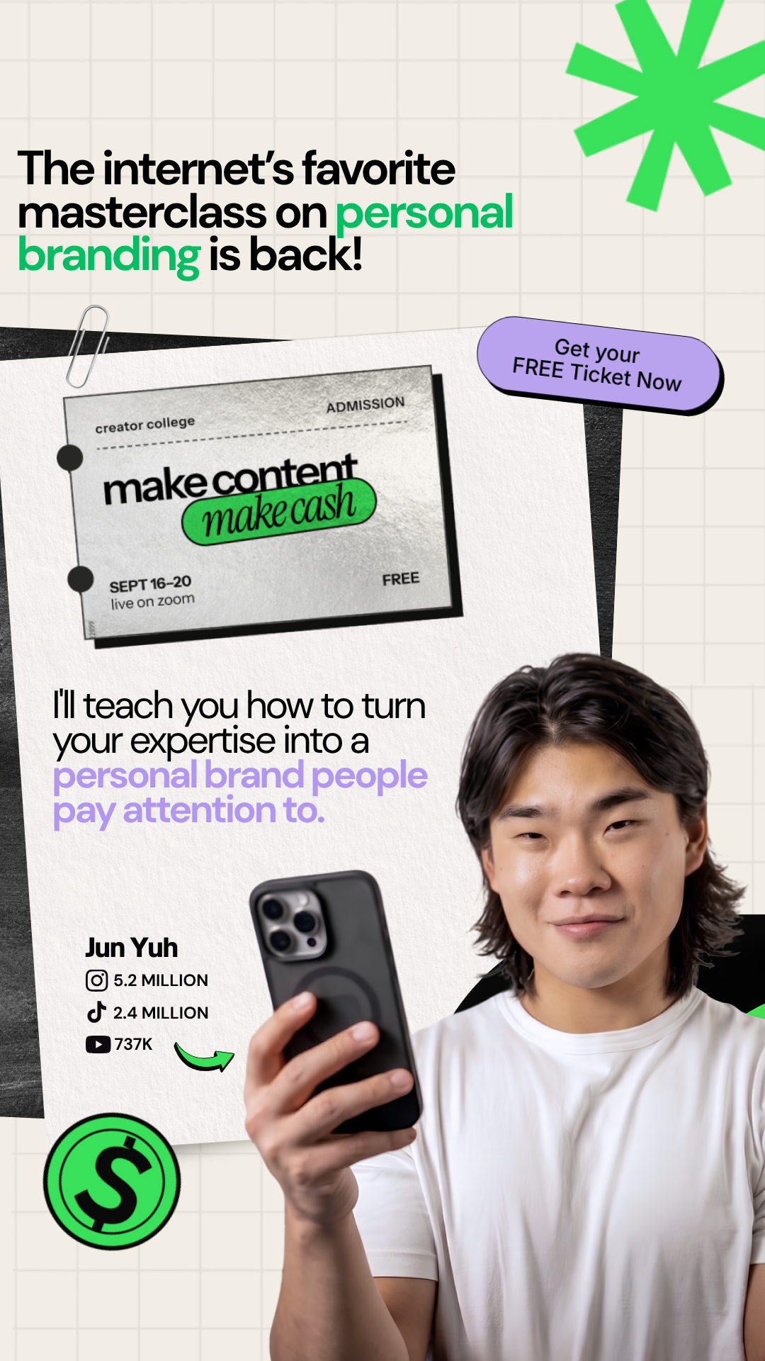 Jun Yuh Facebook ad