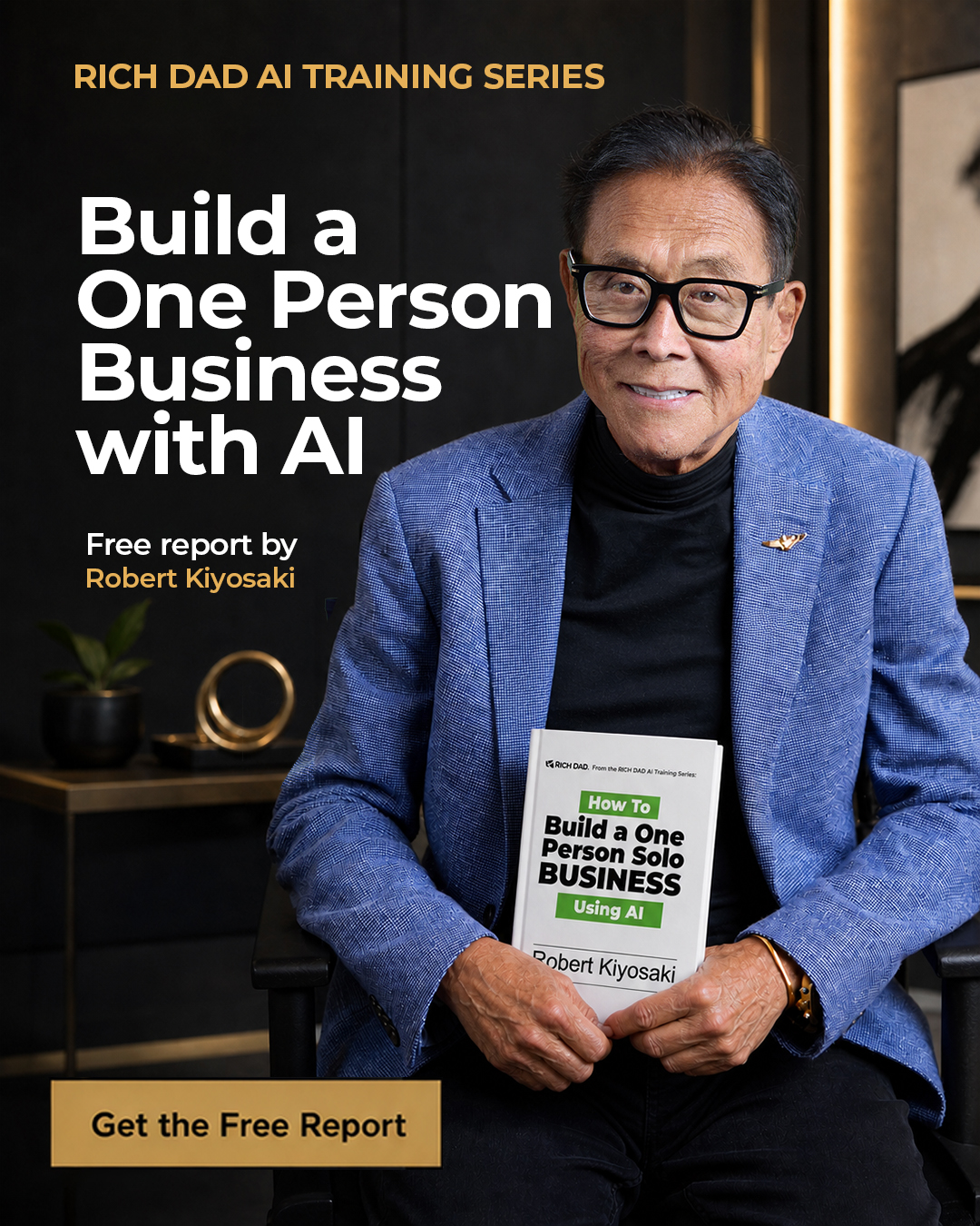 Robert Kiyosaki Facebook ad