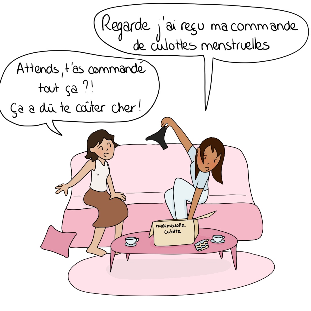 Mademoiselle Culotte Facebook ad