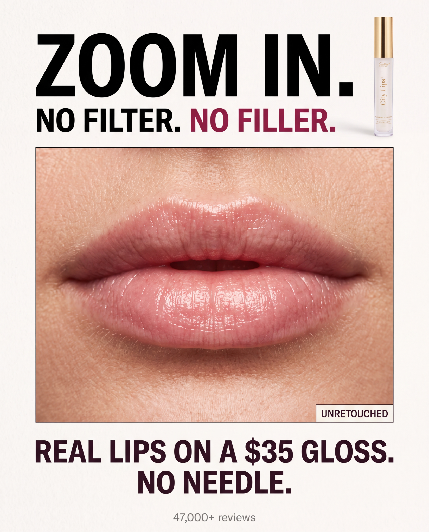 City Beauty Facebook ad
